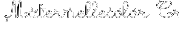 Maternellecolor Creuse font preview
